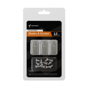 Pack 12 lames de rechange pour robots tondeuses Segway (Navimow Série H, I et X)