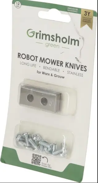 Lames pour robots Grouw, Kress et Worx