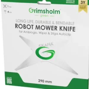 Lames pour robots AMBROGIO - 29 cm - Dents plates