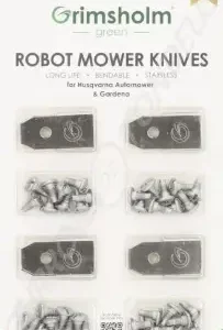 Lames pour robots Husqvarna et Gardena