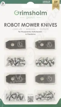 Lames pour robots Husqvarna et Gardena